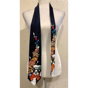 Mickey Unlimited Vintage 90s "Kiss the Cook" Goofy Disney Tie